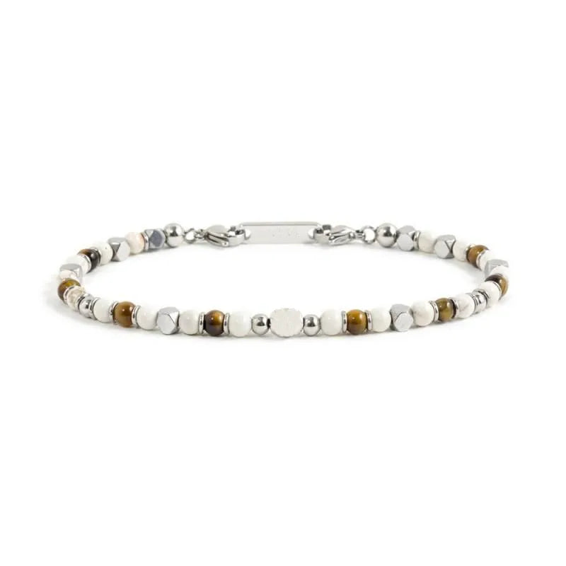 Natural Stone Bead Bracelet