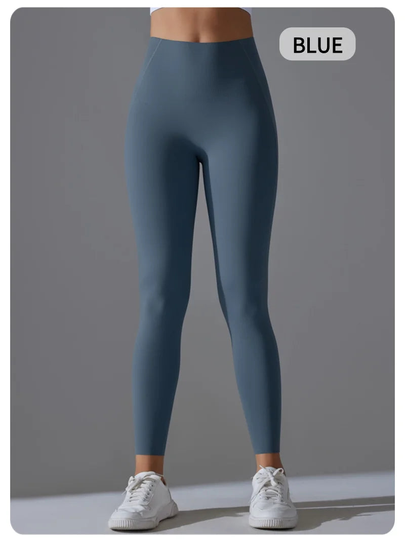 Peach Hip-Lift Yoga Leggings