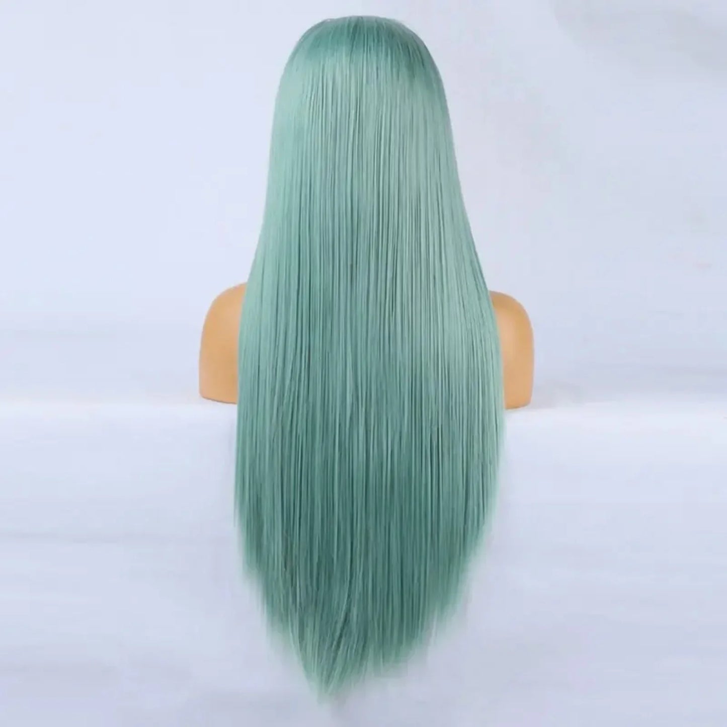 Long Green Wig