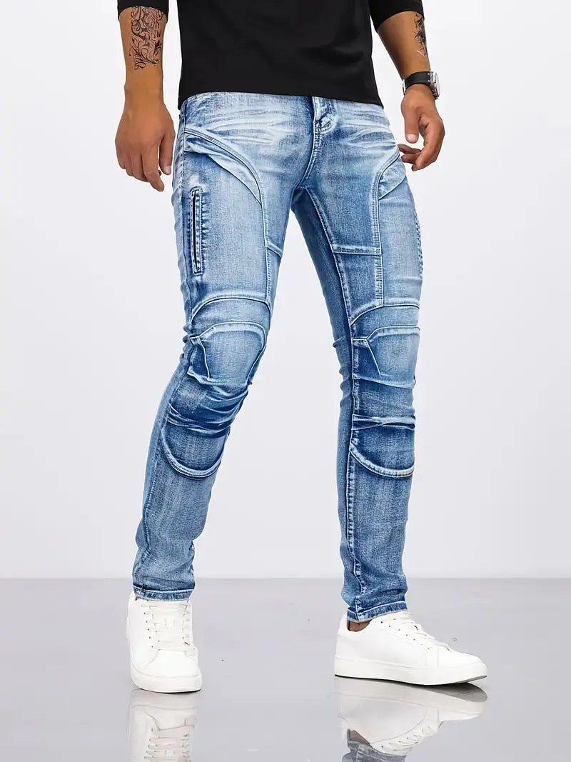 Motorcycle Denim Riding Trousers