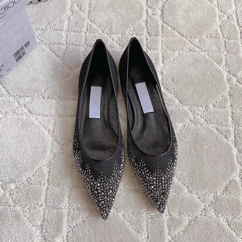 Mesh Pointed Stilettos
