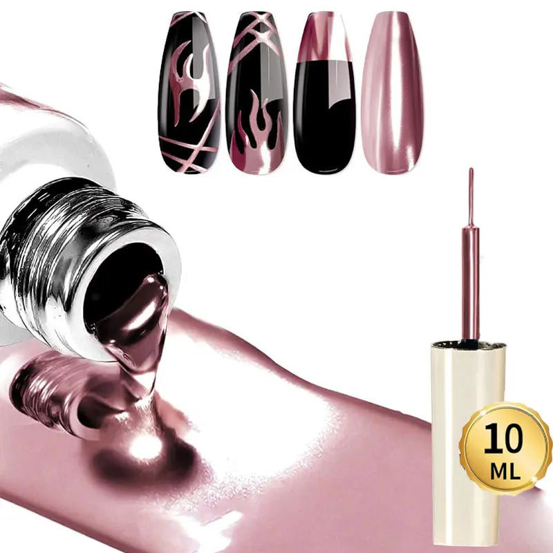 Metallic Mirror Nail Gel