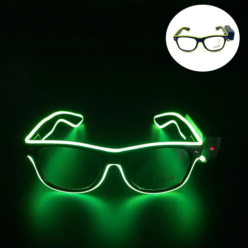 LED Light-Up Party Glasses