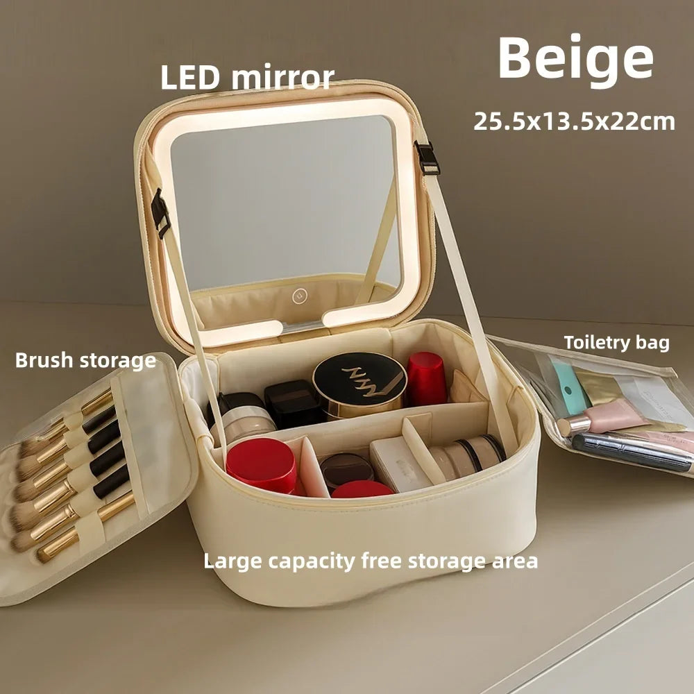 Travel LED Cosmetic Case