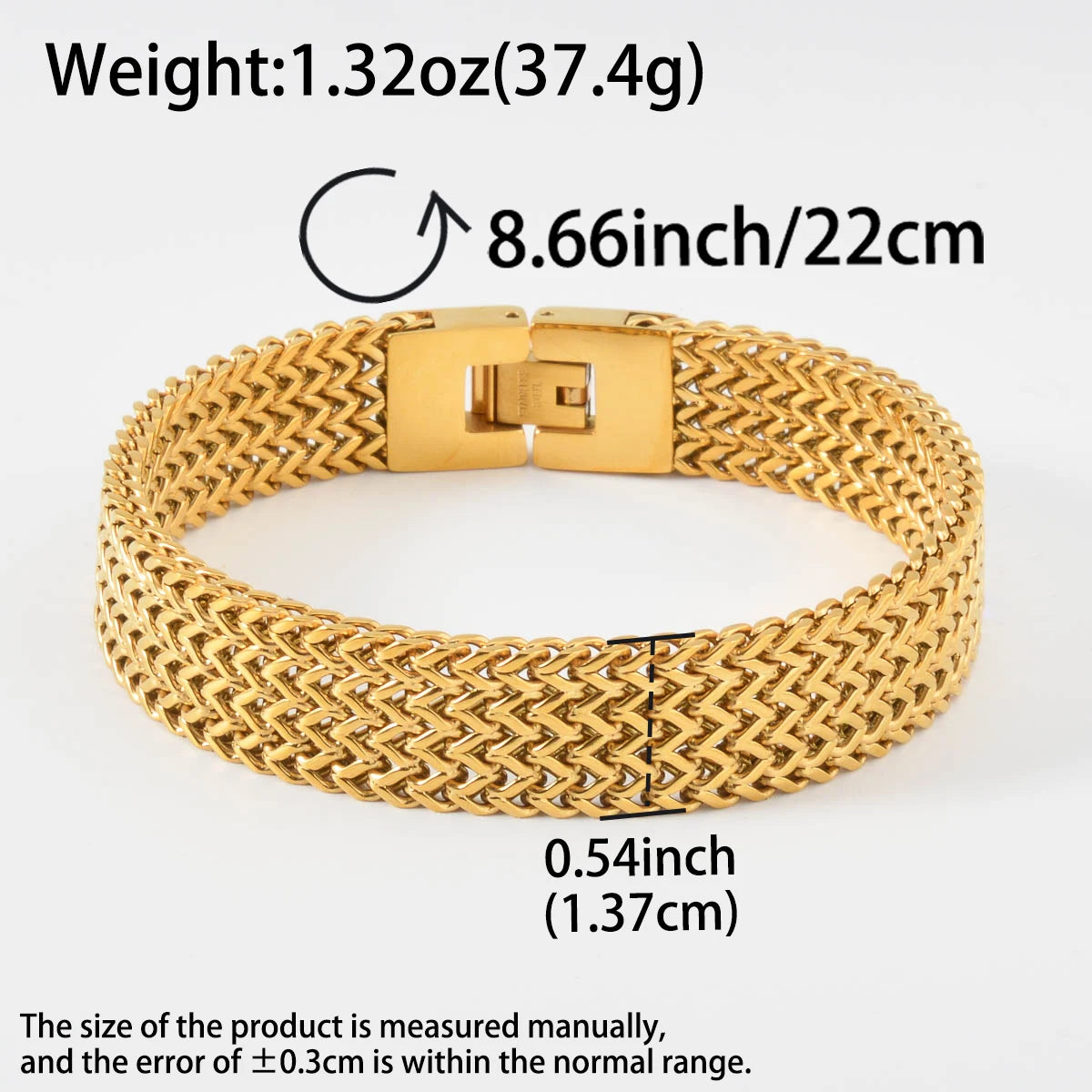 Trendy Men’s Stainless Bangle