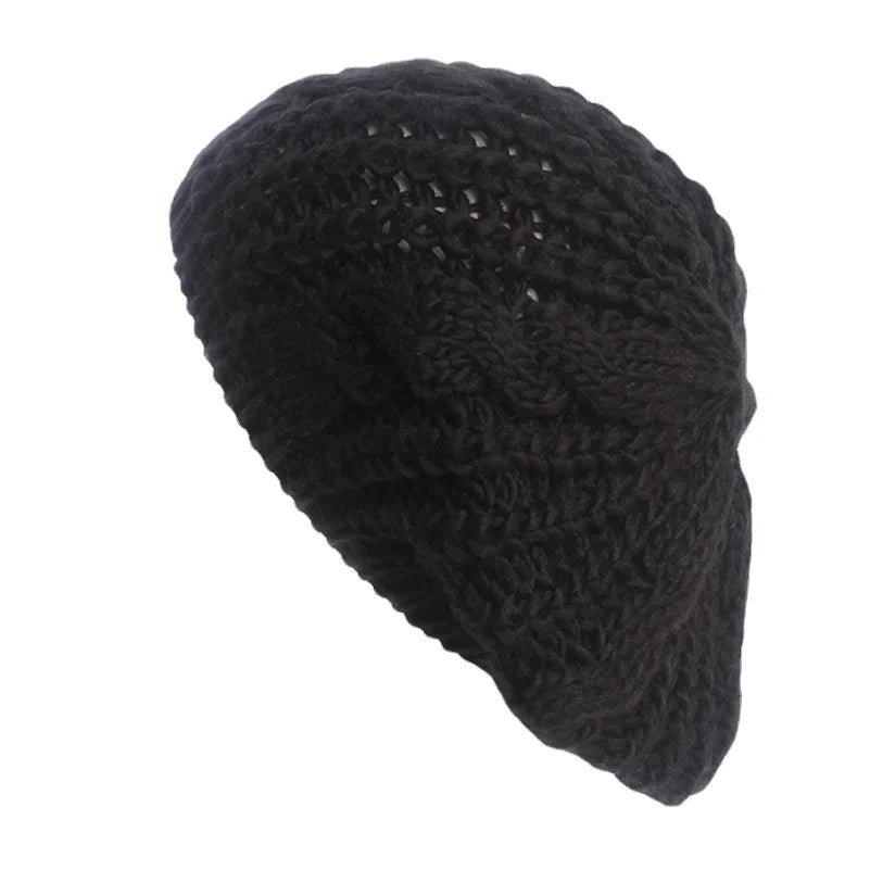 Twist Knit Winter Beanie