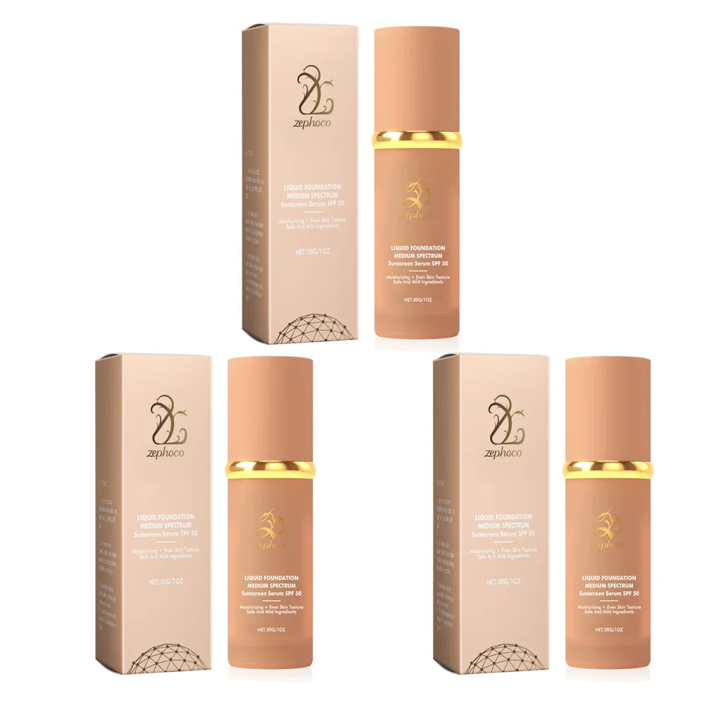 SPF50 Liquid Foundation Base