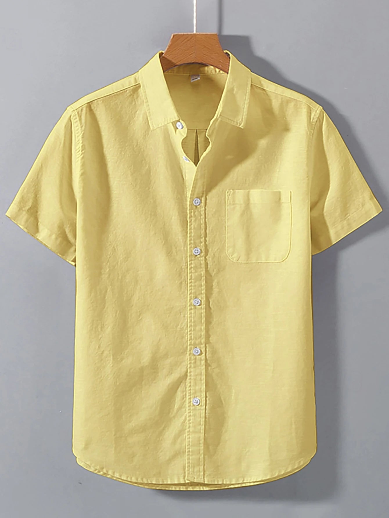 Minimal Cotton Summer Shirt