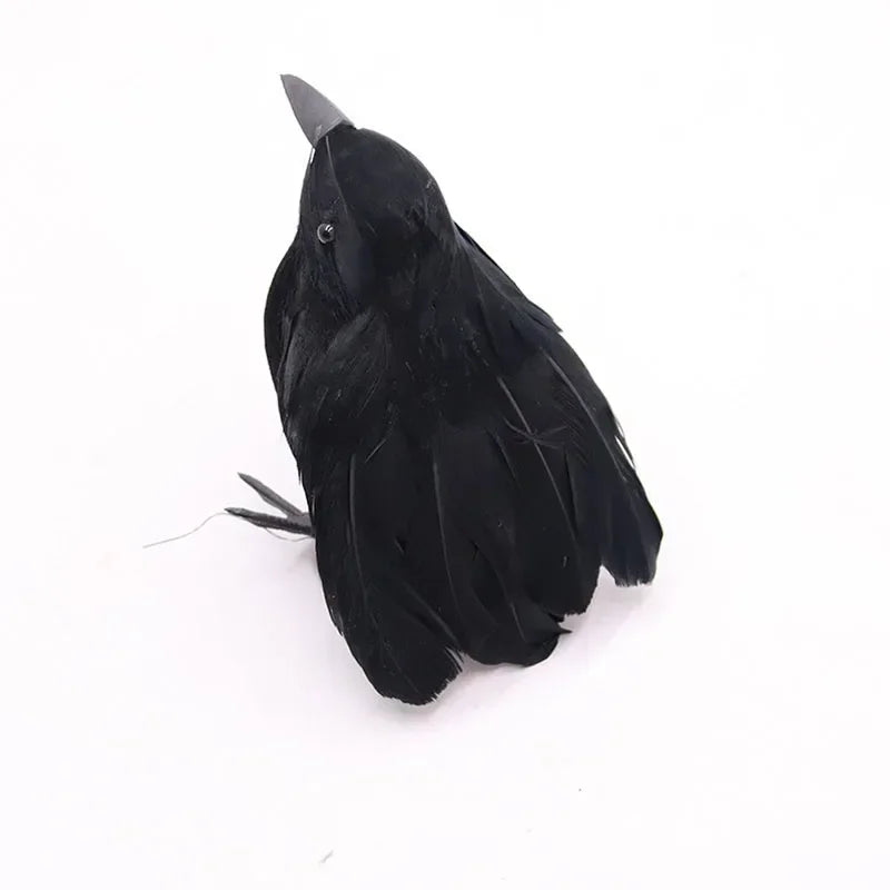 Realistic Artificial Crow Set