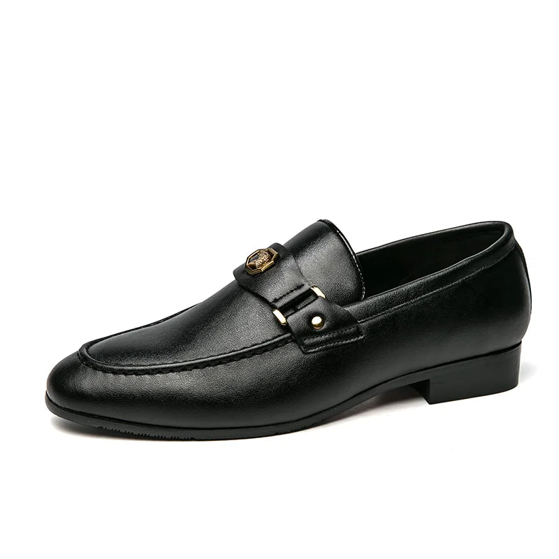 Leather Slip On Shoes Edition