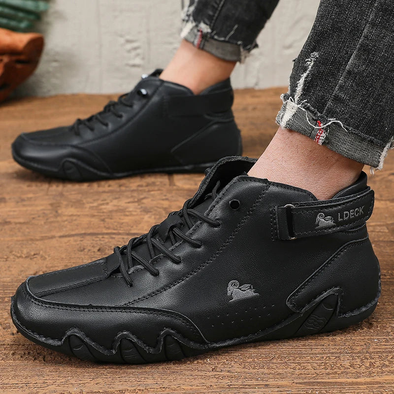 High-Top Ankle Boot Sneakers