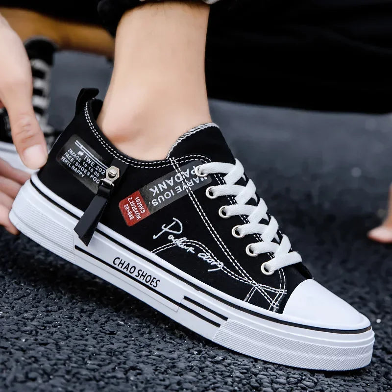 Breathable Low-Top Canvas Shoes