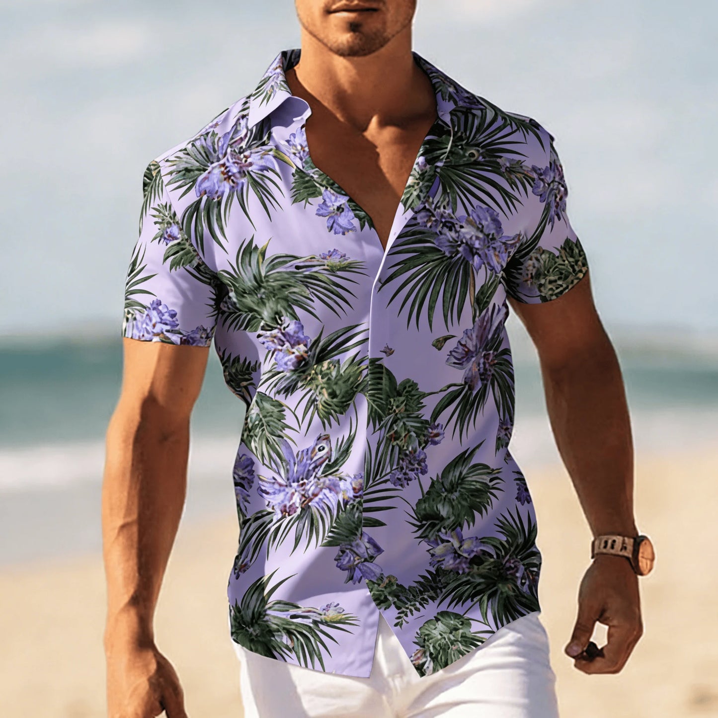 Digital Print Casual Shirt