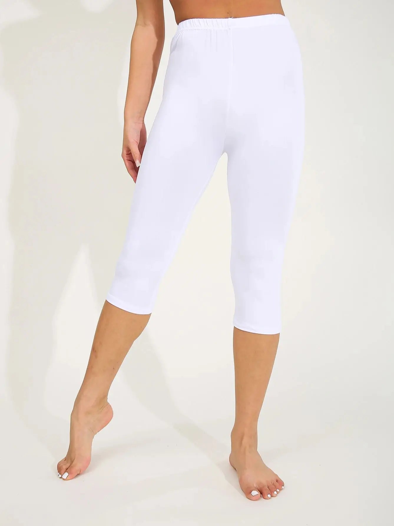 Simple Seven-Point Yoga Leggings