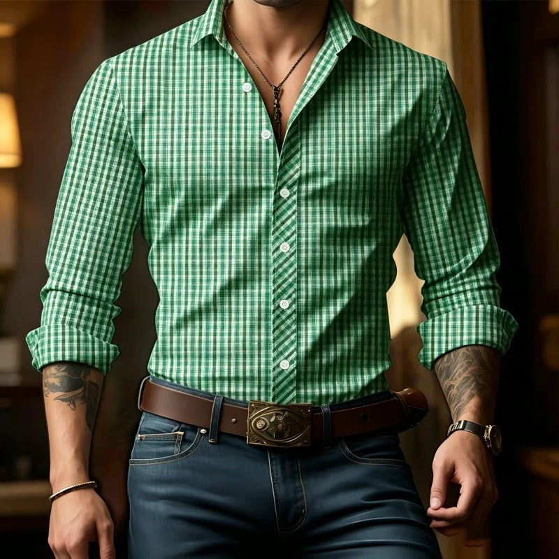 Casual Stretch Dress Shirt