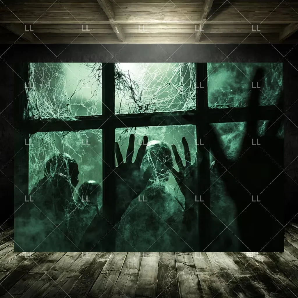 Zombie Explosion Halloween Photography Backdrop