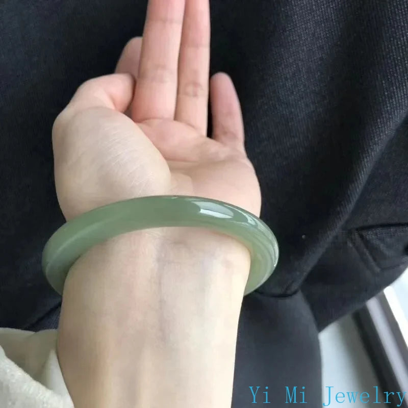 Natural Burmese Jade Bangle
