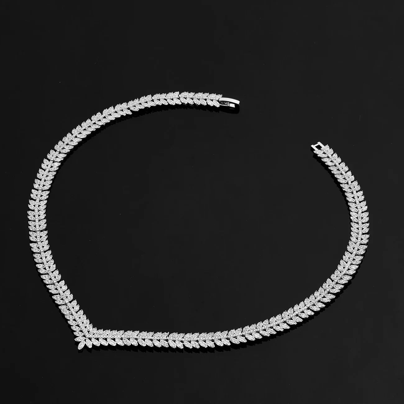 CZ Waterdrop Jewelry Set