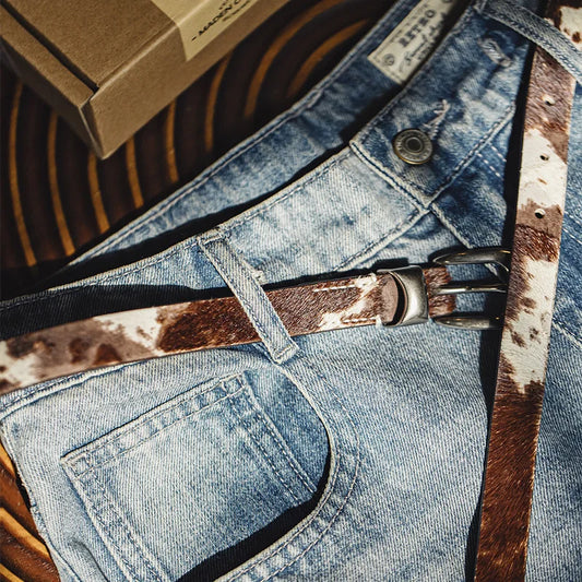 Vintage Leopard Belt