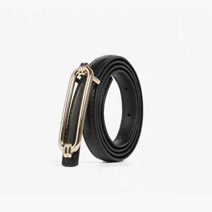 Skinny Leather Belt