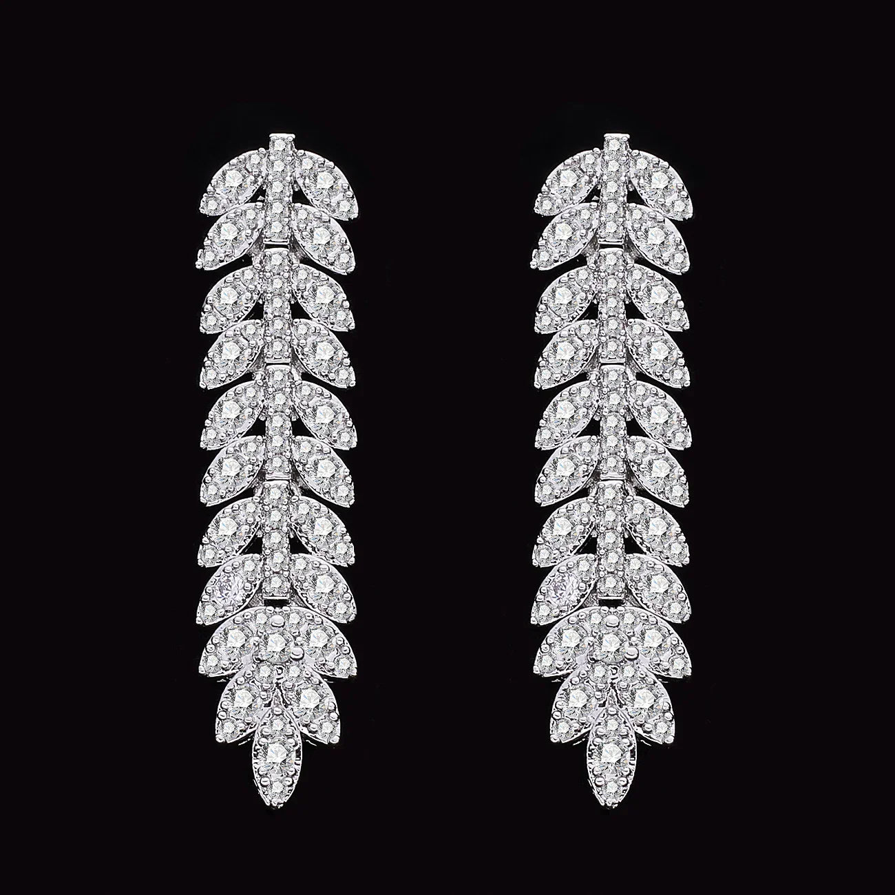 CZ Waterdrop Jewelry Set
