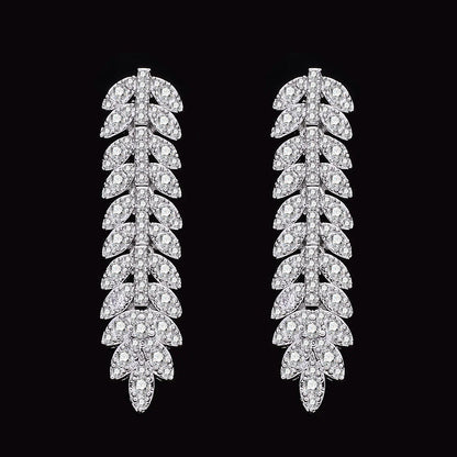 CZ Waterdrop Jewelry Set
