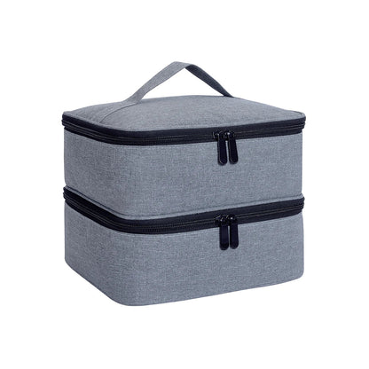 Double Layer Cosmetic Organizer Bag