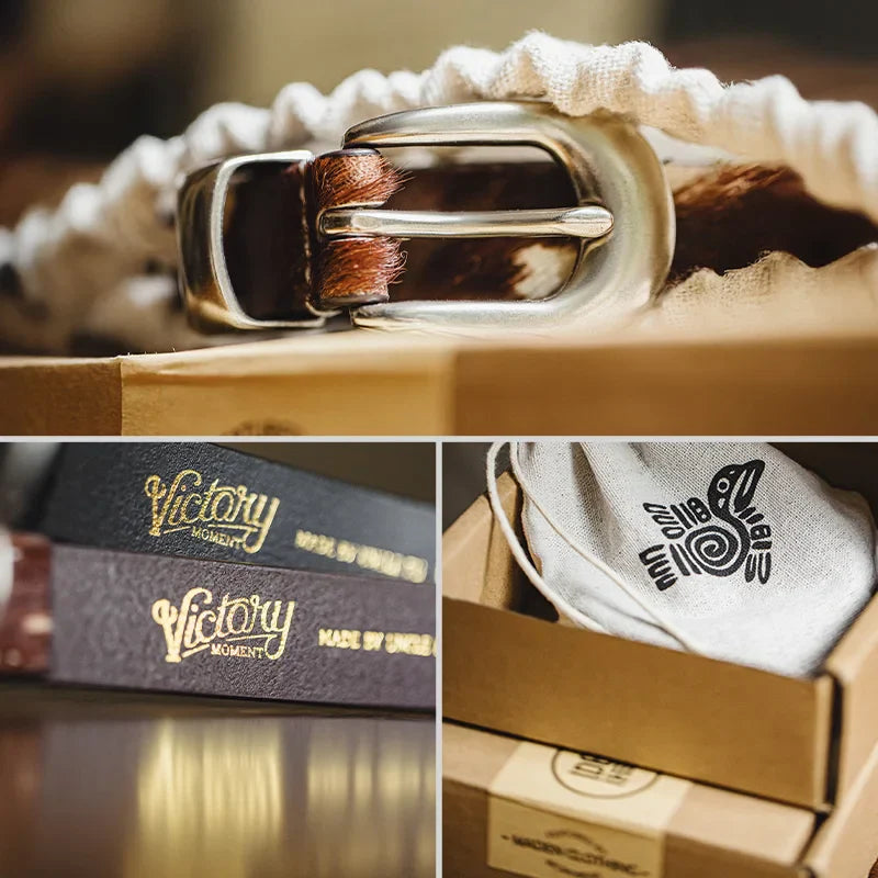 Vintage Leopard Belt