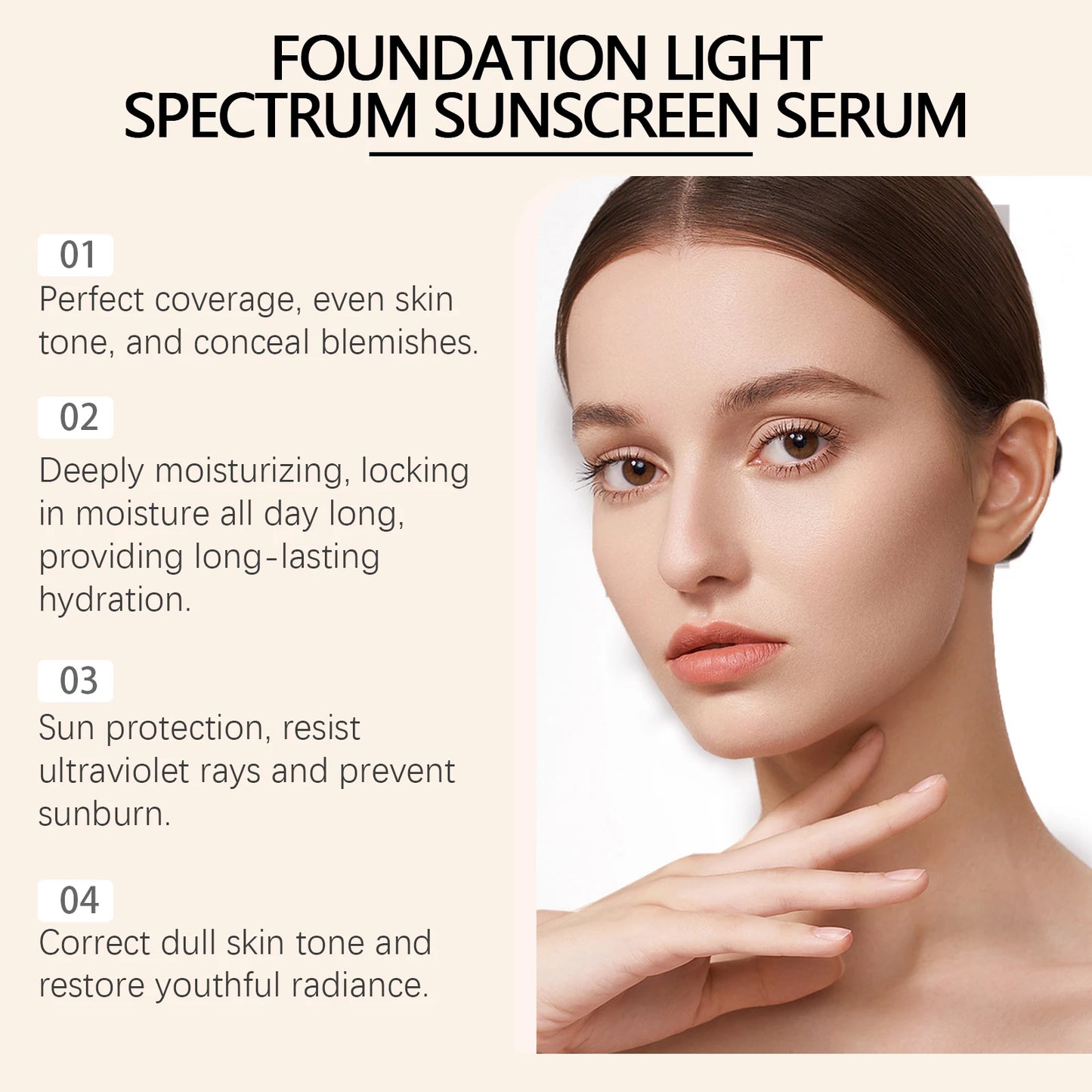 Glowing Skin Foundation Cream