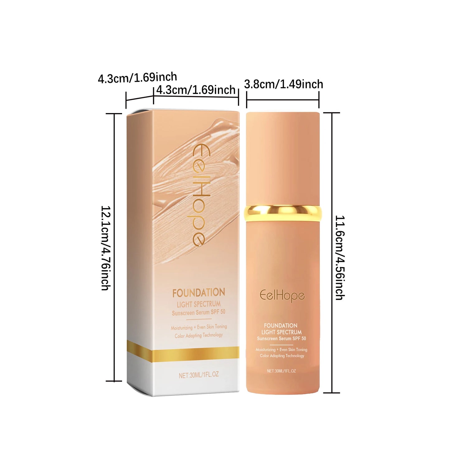 Glowing Skin Foundation Cream