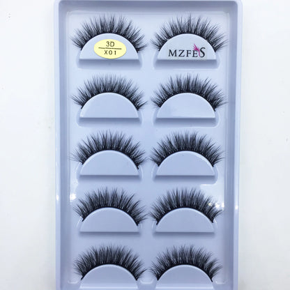 Crisscross Wispy Strip Lashes