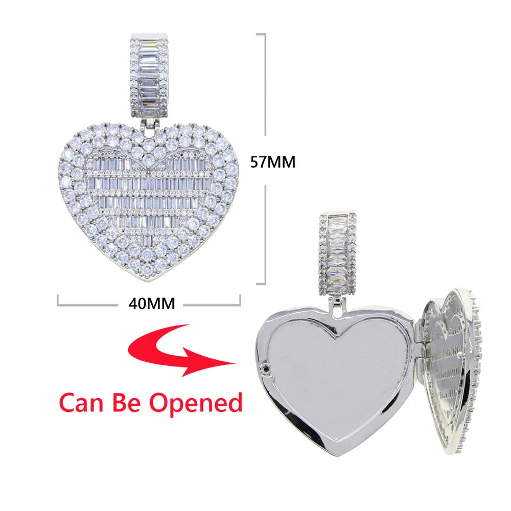 Heart CZ Choker