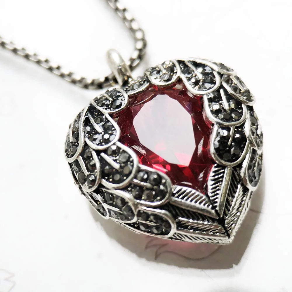 Winged Heart Necklace