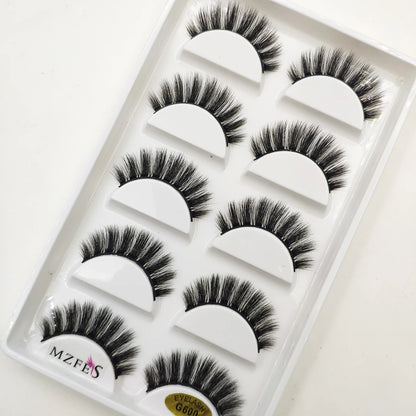 Crisscross Wispy Strip Lashes