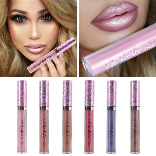 Pearlescent Waterproof Lip Gloss