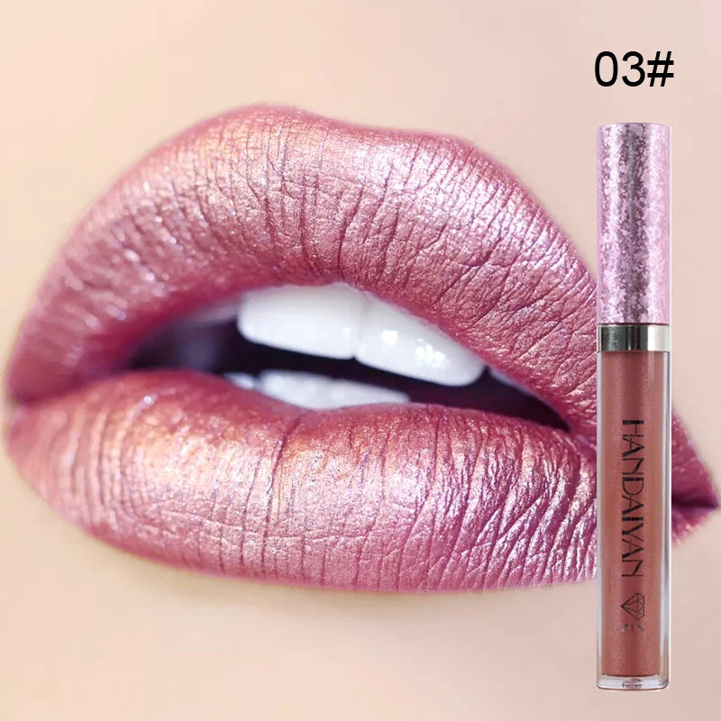 Pearlescent Waterproof Lip Gloss