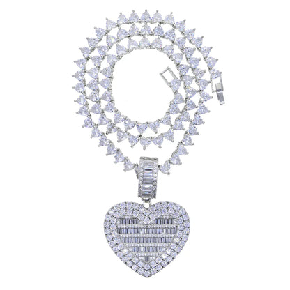 Heart CZ Choker