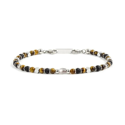 Natural Stone Bead Bracelet