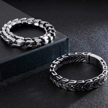 Heavy Stainless Steel Link Bracelet