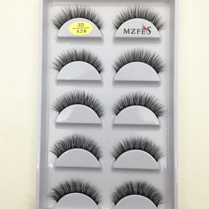 Crisscross Wispy Strip Lashes