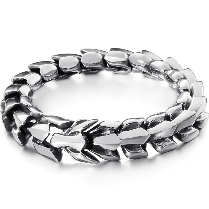 Heavy Stainless Steel Link Bracelet