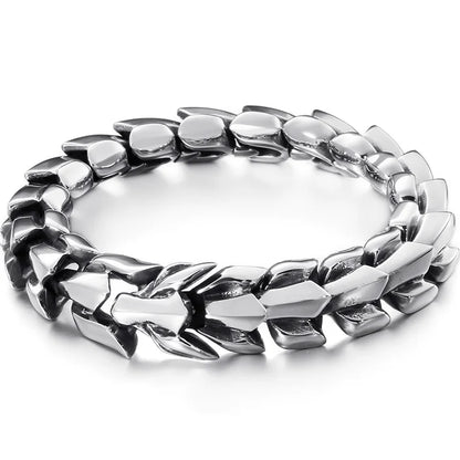 Heavy Stainless Steel Link Bracelet