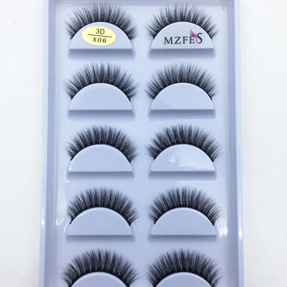 Crisscross Wispy Strip Lashes