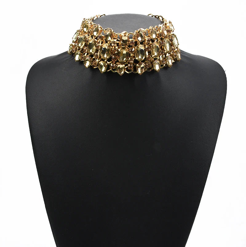 Bohemian Crystal Choker