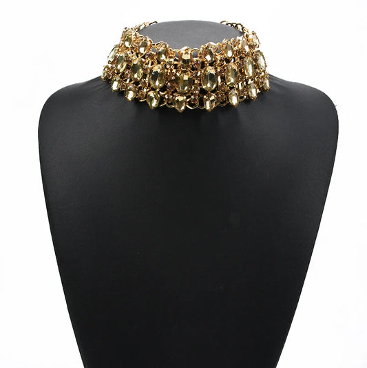 Bohemian Crystal Choker