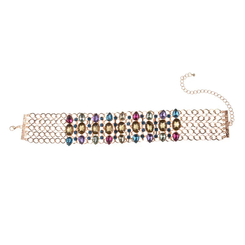 Bohemian Crystal Choker