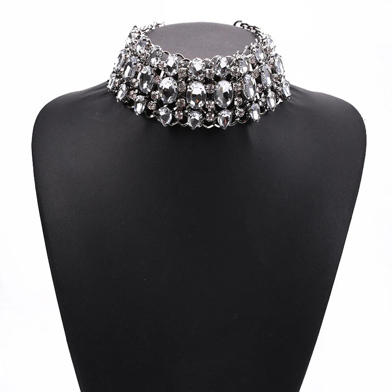 Bohemian Crystal Choker