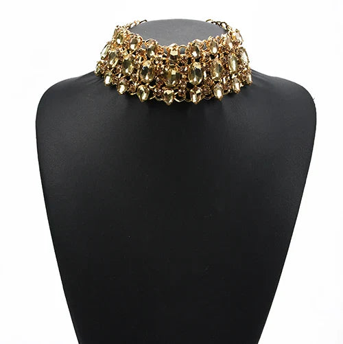 Bohemian Crystal Choker