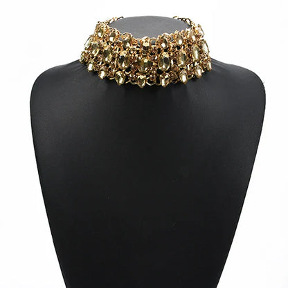 Bohemian Crystal Choker