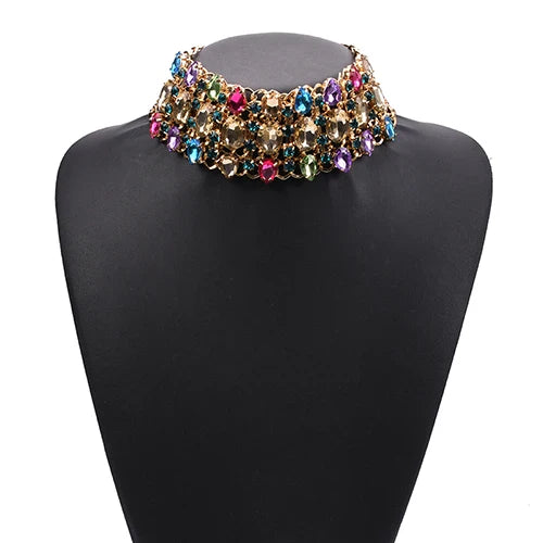 Bohemian Crystal Choker